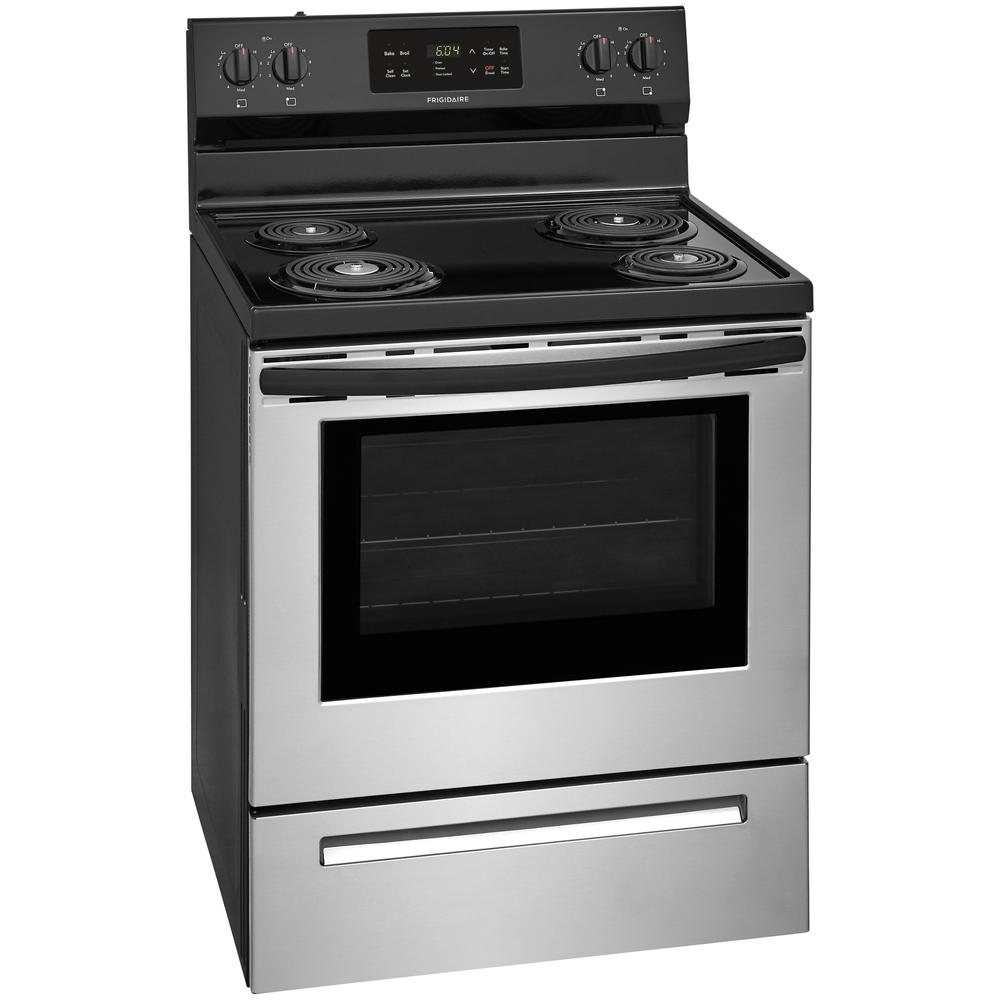 Frigidaire FFEF3016VS 30'' Electric Coil Freestanding SelfClean Range