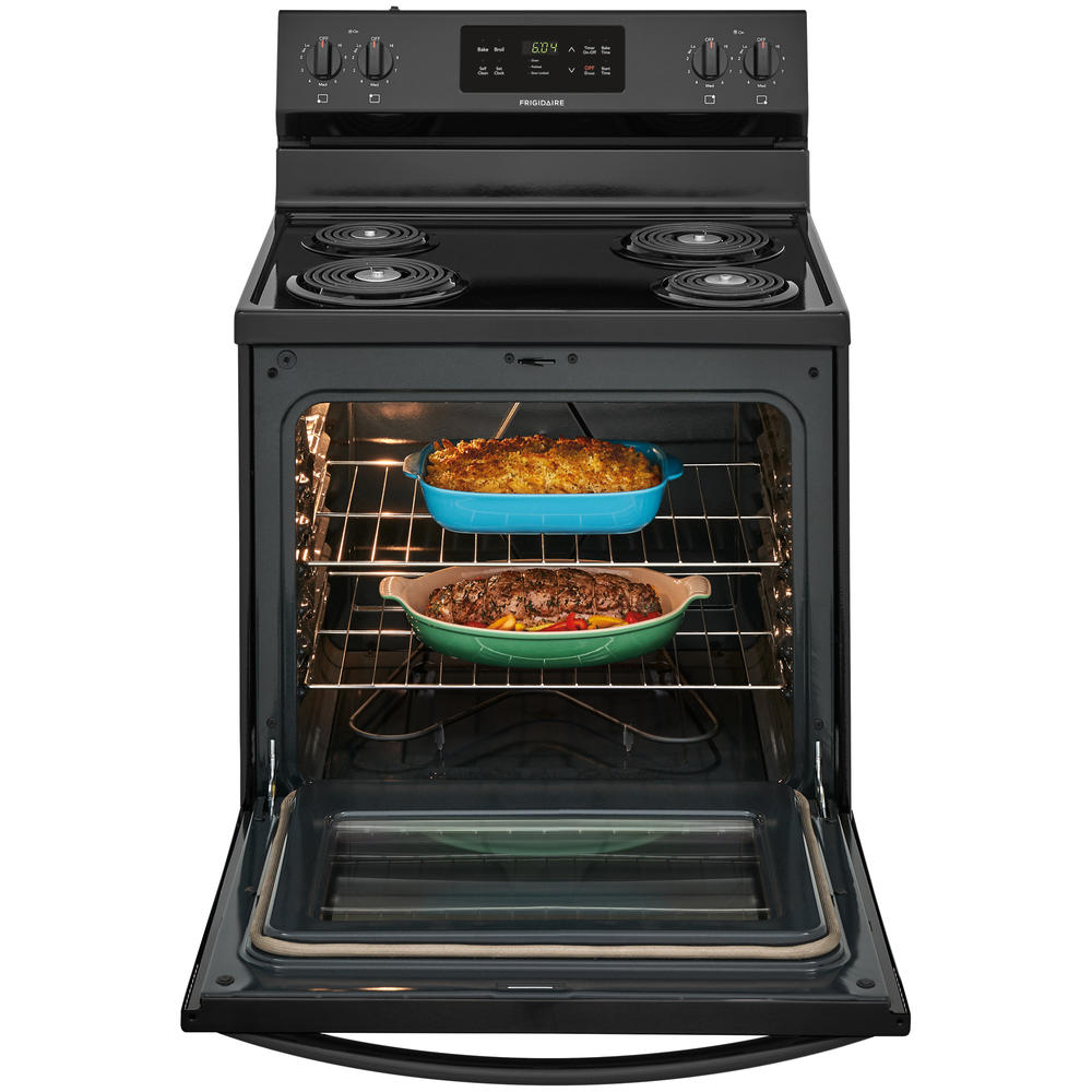 Frigidaire FFEF3016VB 30'' Electric Coil Freestanding SelfClean Range
