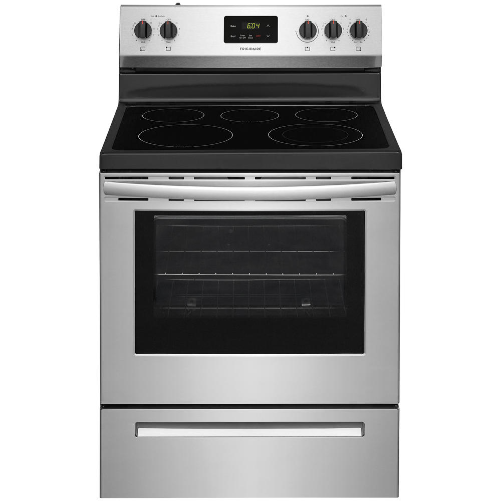 Frigidaire FCRE3052AS  30'' Electric Radiant Range with 5 Cooktop Elements - Stainless Steel