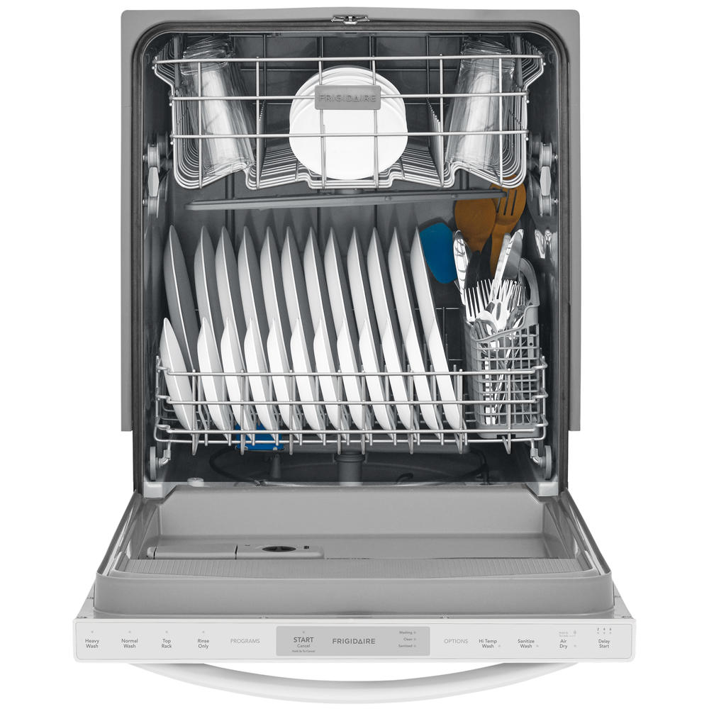 Frigidaire FFID2426TW  24'' Built-In Dishwasher with BladeSpray&#174; Wash Arm &#8211; White