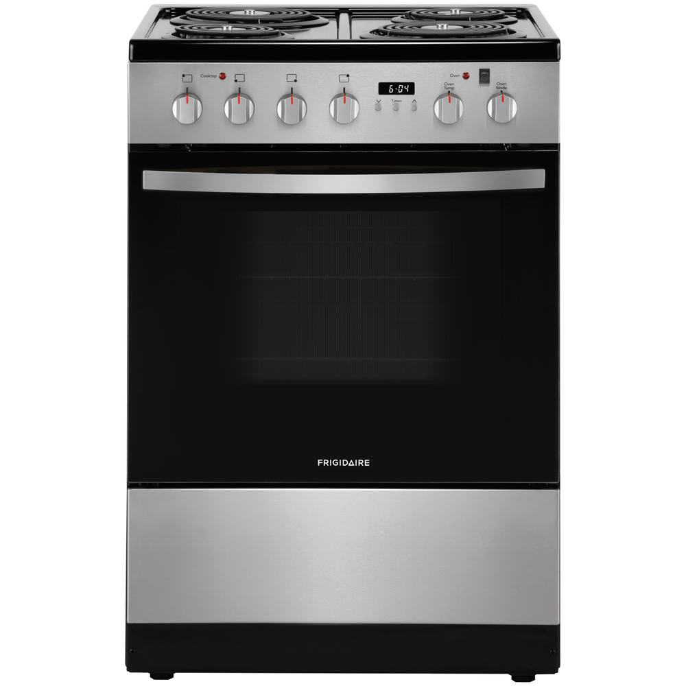 Frigidaire FFEH2422US  24'' Freestanding Electric Coil Range ADA &#8211; Stainless Steel