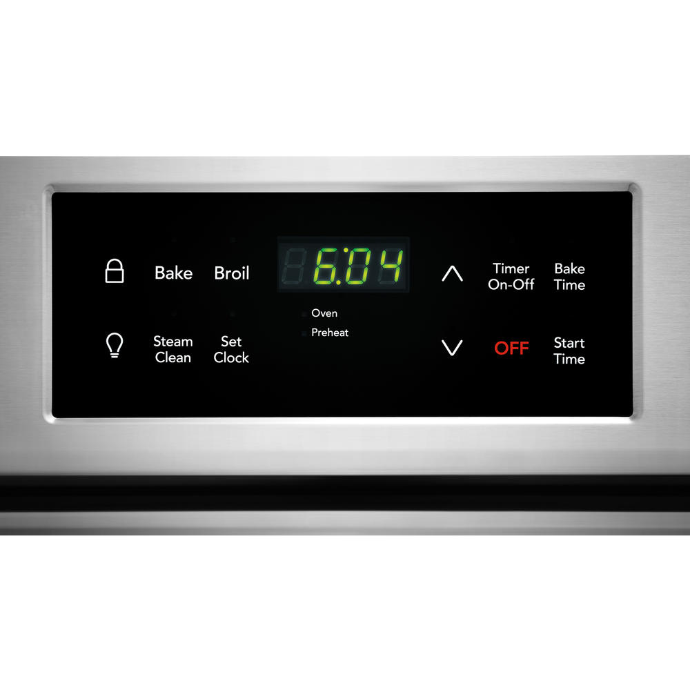 Frigidaire FFEH3051VS  30'' Front Control Electric Range with Even Bake Technology &#8211; Stainless Steel