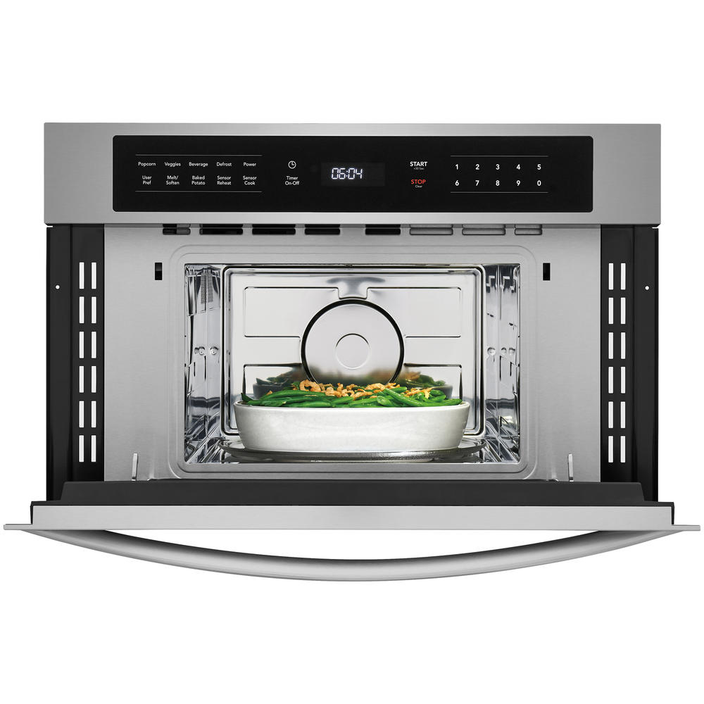 Frigidaire Gallery FGMO3067UF  30'' Built-In Microwave Oven with Drop-Down Door &#8211; Stainless Steel