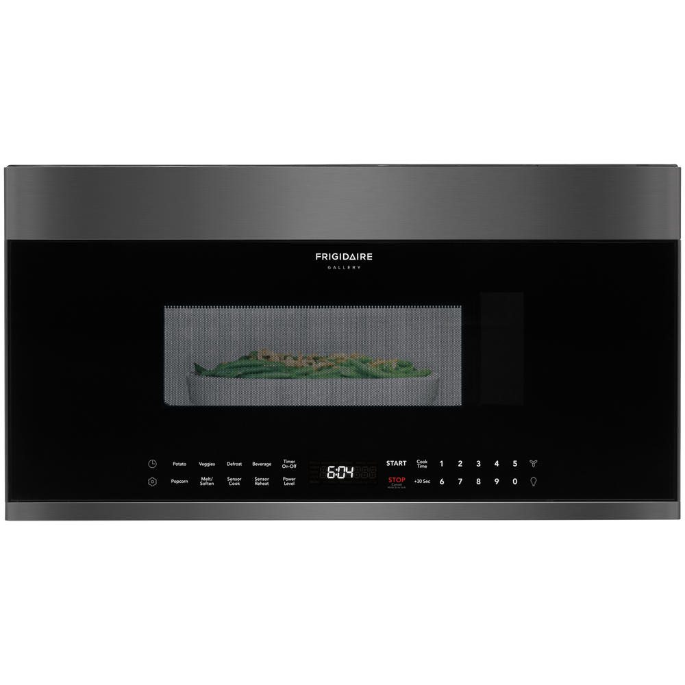 Frigidaire Gallery FGBM19WNVD  1.9 cu. ft. Over-The-Range Microwave &#8211; Black Stainless
