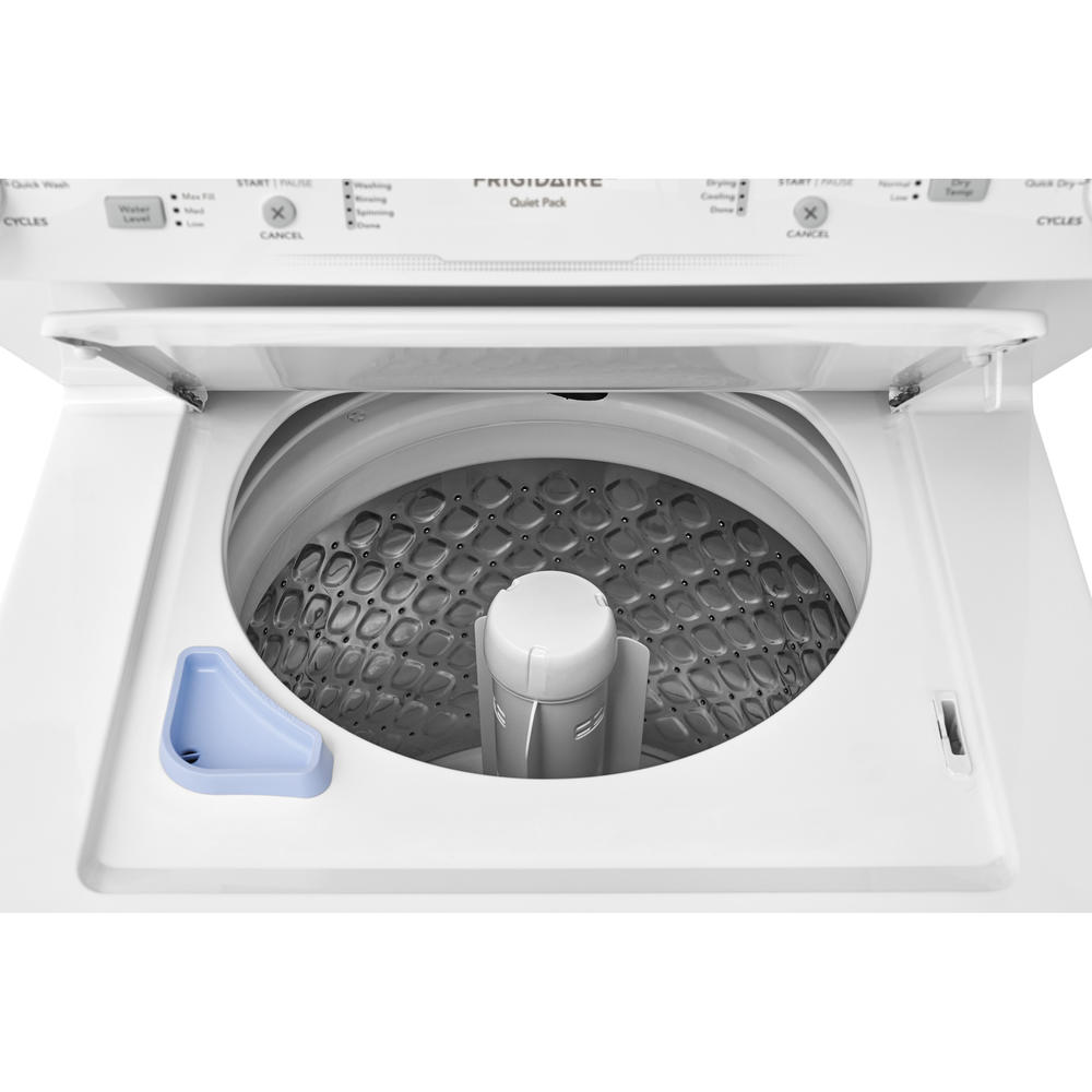 Frigidaire FLCE7522AW  Electric Stacked 3.9 cu. ft. Washer & 5.6 cu. ft. Dryer 27"w &#8211; White