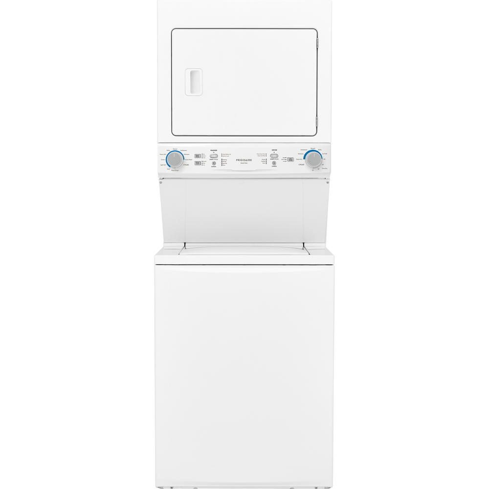 Frigidaire FLCE7522AW  Electric Stacked 3.9 cu. ft. Washer & 5.6 cu. ft. Dryer 27"w - White