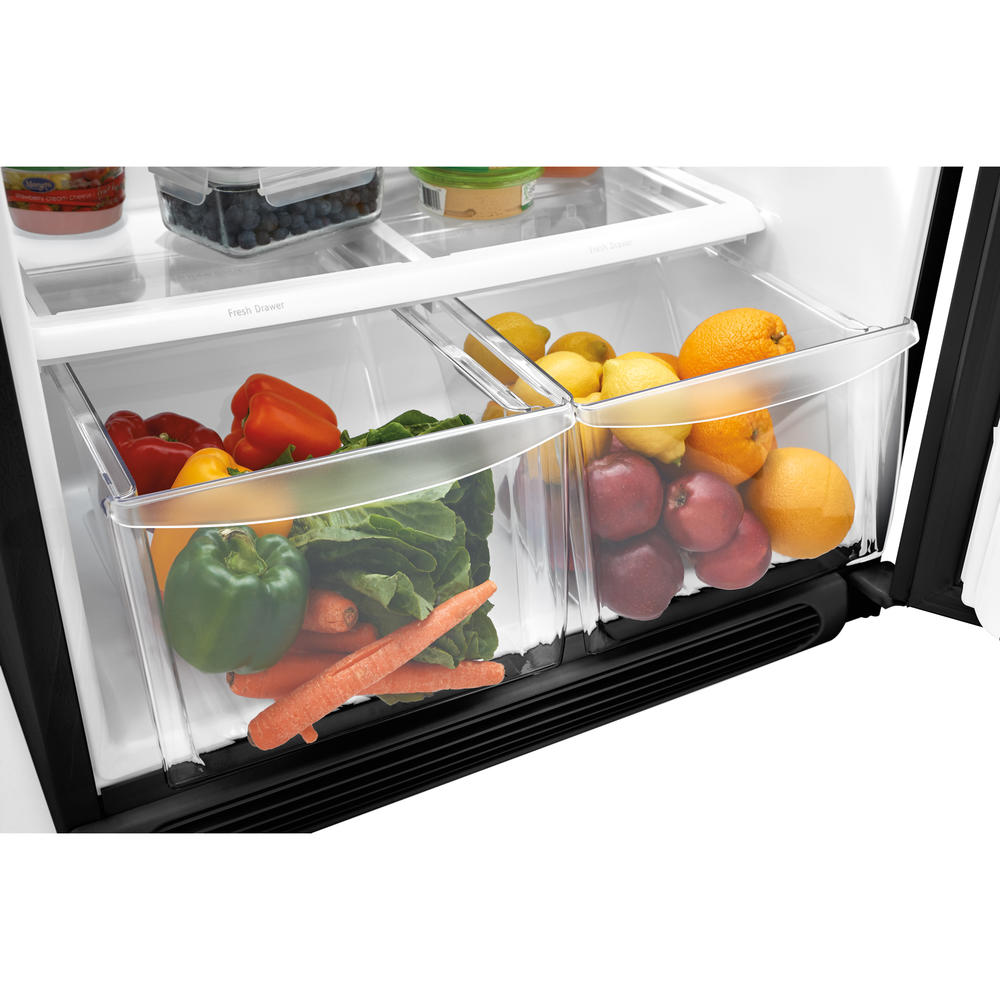 Frigidaire FFHT2033VE  30" W 20.4 cu. ft. Top-Freezer Refrigerator, ENERGY STAR&#174; &#8211; Black