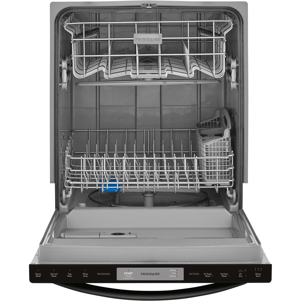 Frigidaire FFID2426TB 24'' BuiltIn Dishwasher with BladeSpray® Wash Arm Black