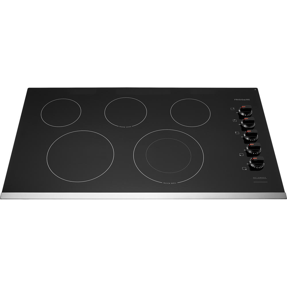 Frigidaire FFEC3625US  36'' Radiant Electric Cooktop with 5 Elements &#8211; Stainless Steel