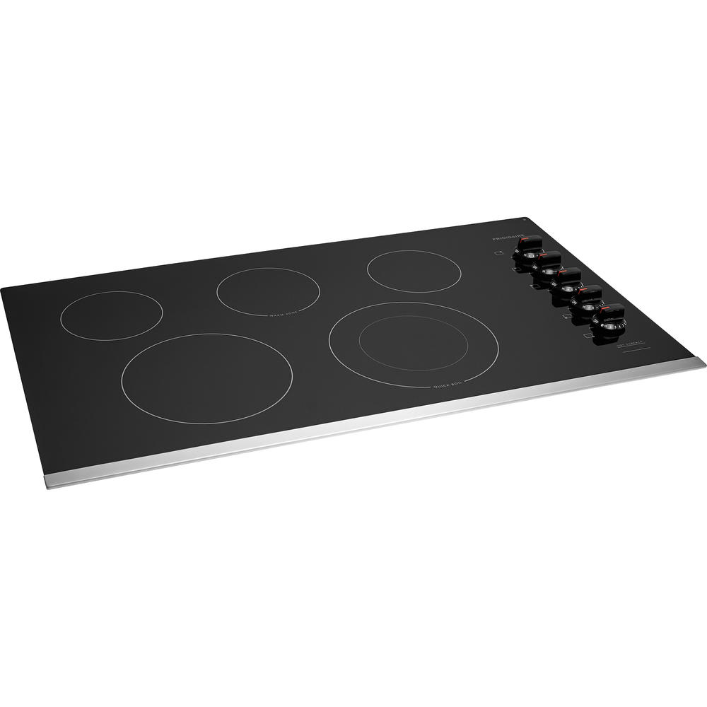 Frigidaire FFEC3625US  36'' Radiant Electric Cooktop with 5 Elements &#8211; Stainless Steel
