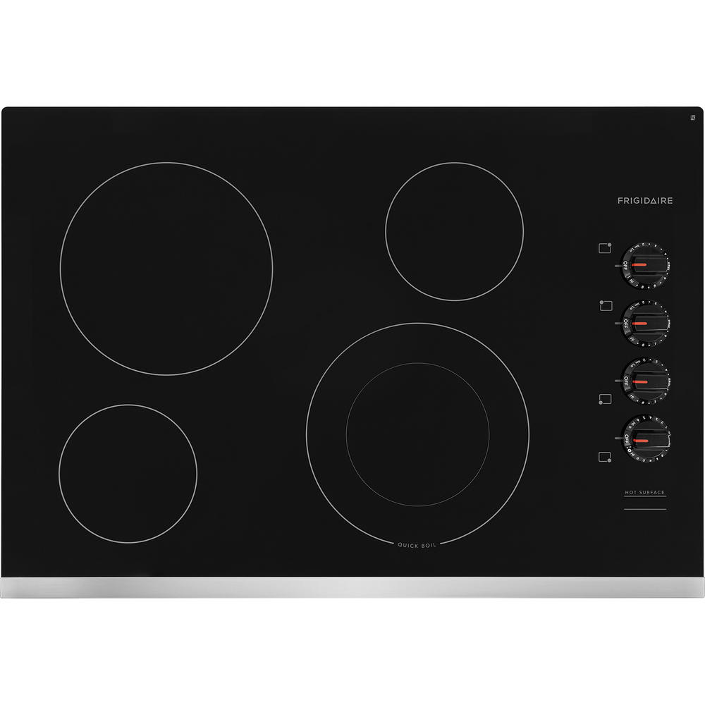 Frigidaire FFEC3025US  30'' Radiant Electric Cooktop with 4 Elements - Stainless Steel