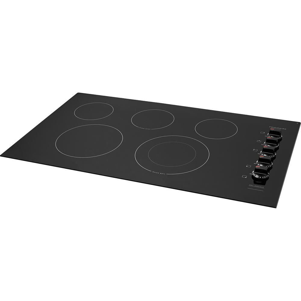Frigidaire FFEC3625UB  36'' Radiant Electric Cooktop with 5 Elements &#8211; Black