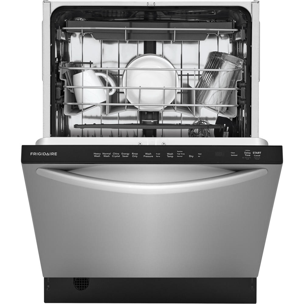 Frigidaire FDSH4501AS 24'' Builtin Dishwasher with Third Level Rack Stainless Steel