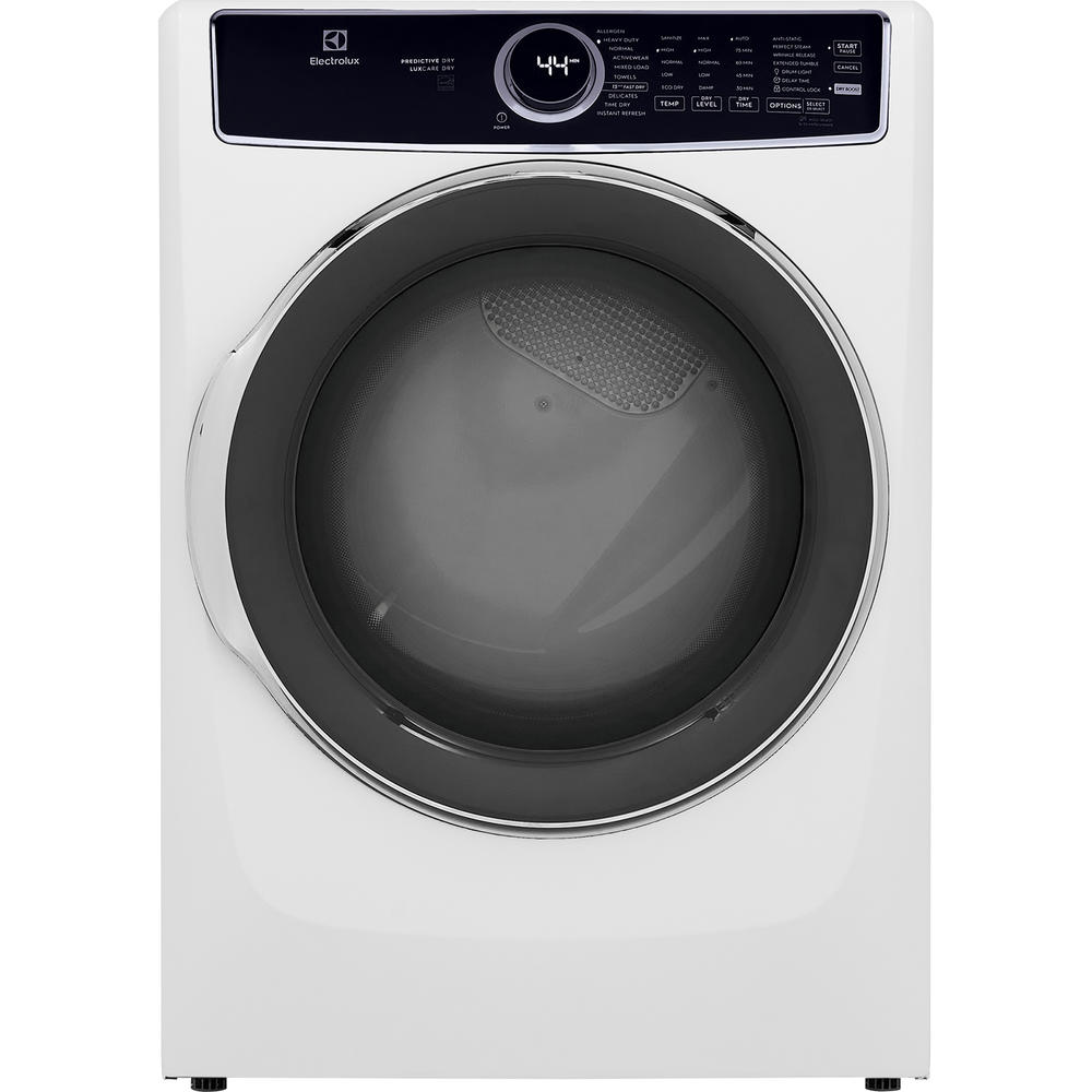 Electrolux ELFE7537AW  8.0 cu. ft. Front Load Perfect Steam Electric Dryer with LuxCare® Dry and Instant Refresh - White