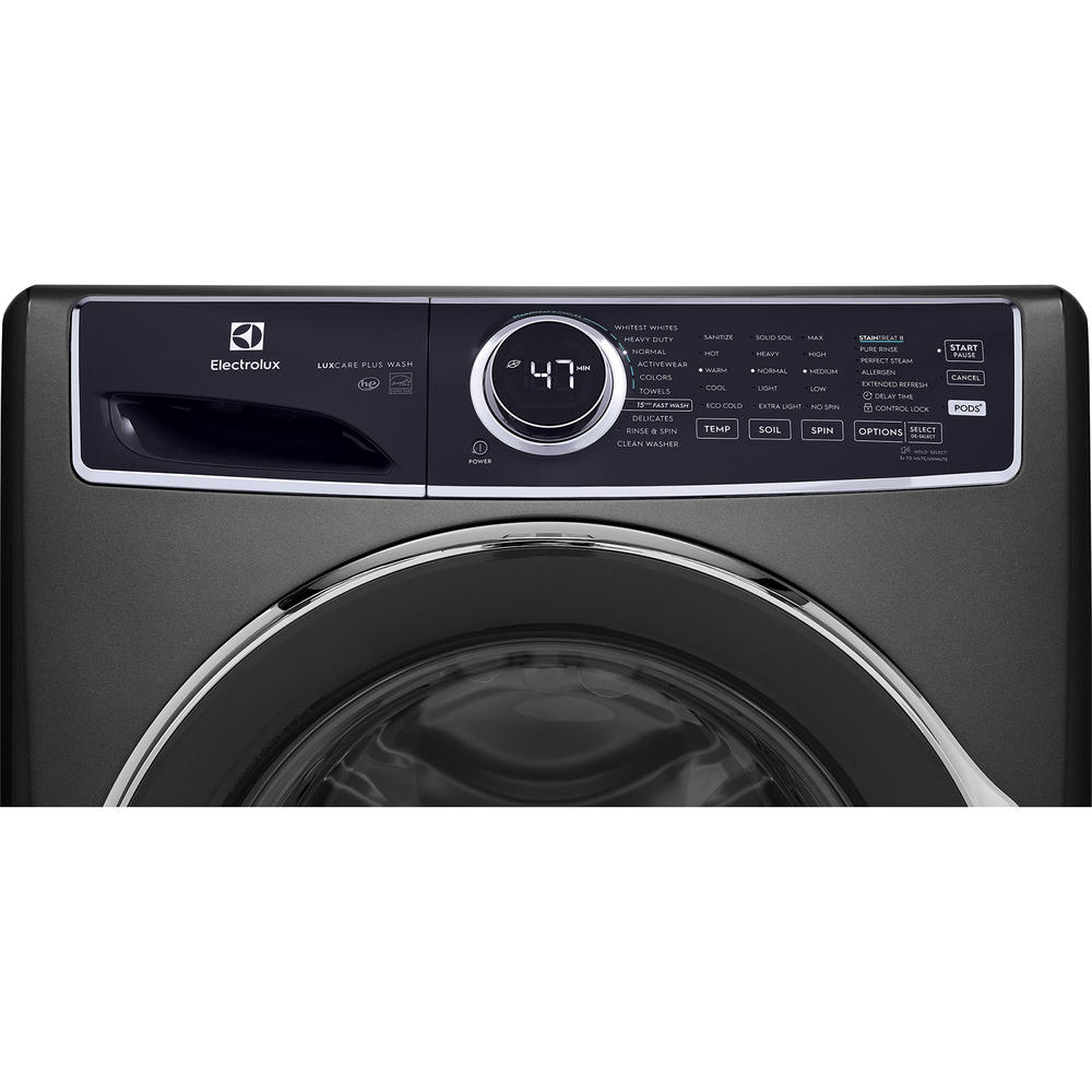 Electrolux ELFW7537AT  4.5 cu. ft. Front load Perfect Steam&#8482; Washer with LuxCare&#174; Plus Wash &#8211; Titanium