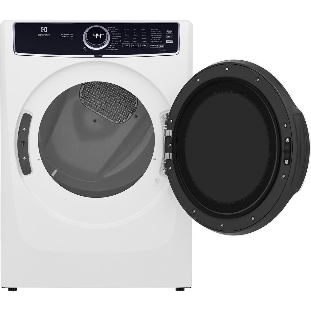 Electrolux ELFE7637AW  8.0 cu. ft. Front Load Perfect Steam&#8482; Electric Dryer with Balanced Dry&#8482; & Instant Refresh &#8211; White