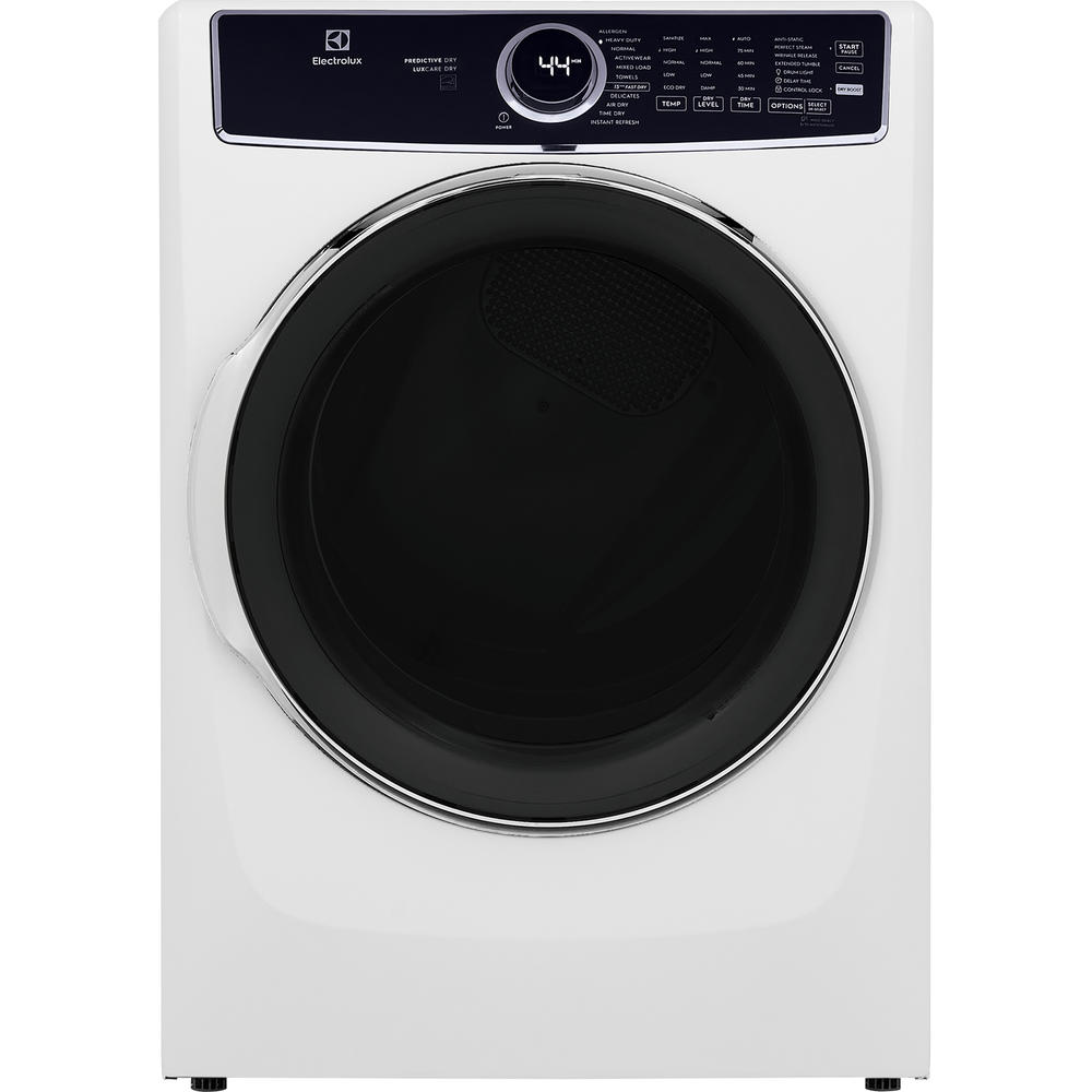 Electrolux ELFG7637AW  8.0 cu. ft. Front Load Perfect Steam&#8482; Gas Dryer with LuxCare&#174; Dry & Instant Refresh &#8211; White