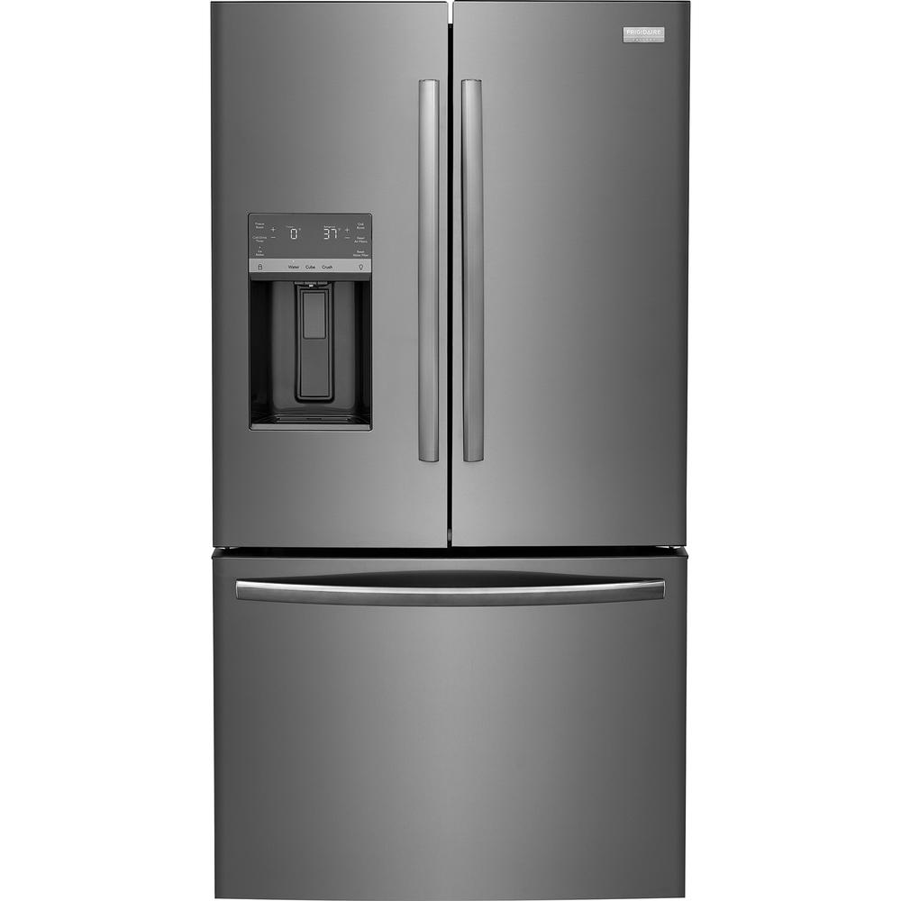 Frigidaire Gallery GRFS2853AD  27.8 cu. ft. French Door Refrigerator - Smudge-Proof® Black Stainless Steel