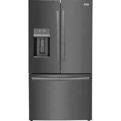 Frigidaire Gallery GRFC2353AD  22.6 cu. ft. Counter-Depth French Door Refrigerator &#8211; Smudge-Proof&#174; Black Stainless Steel