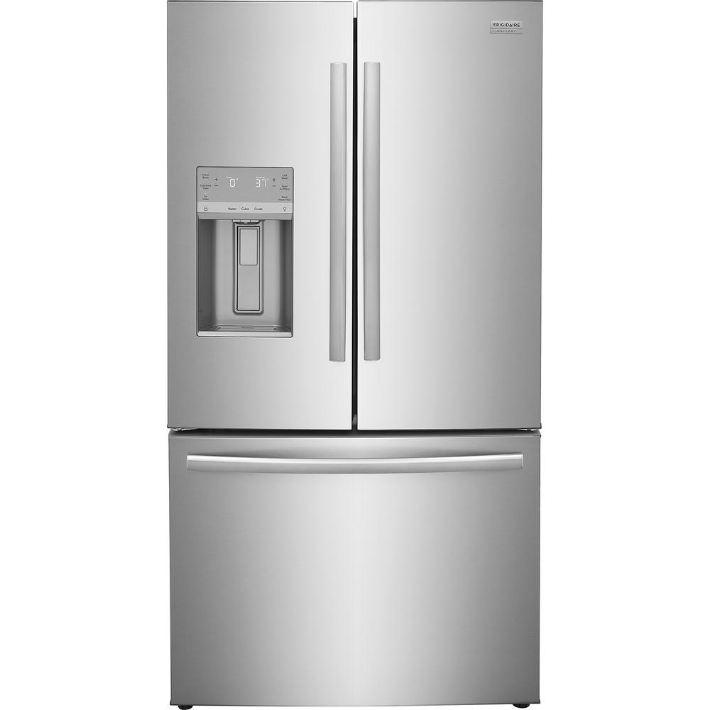 Frigidaire Gallery GRFC2353AF  22.6 cu. ft. Counter-Depth French Door Refrigerator - Smudge-Proof® Stainless Steel