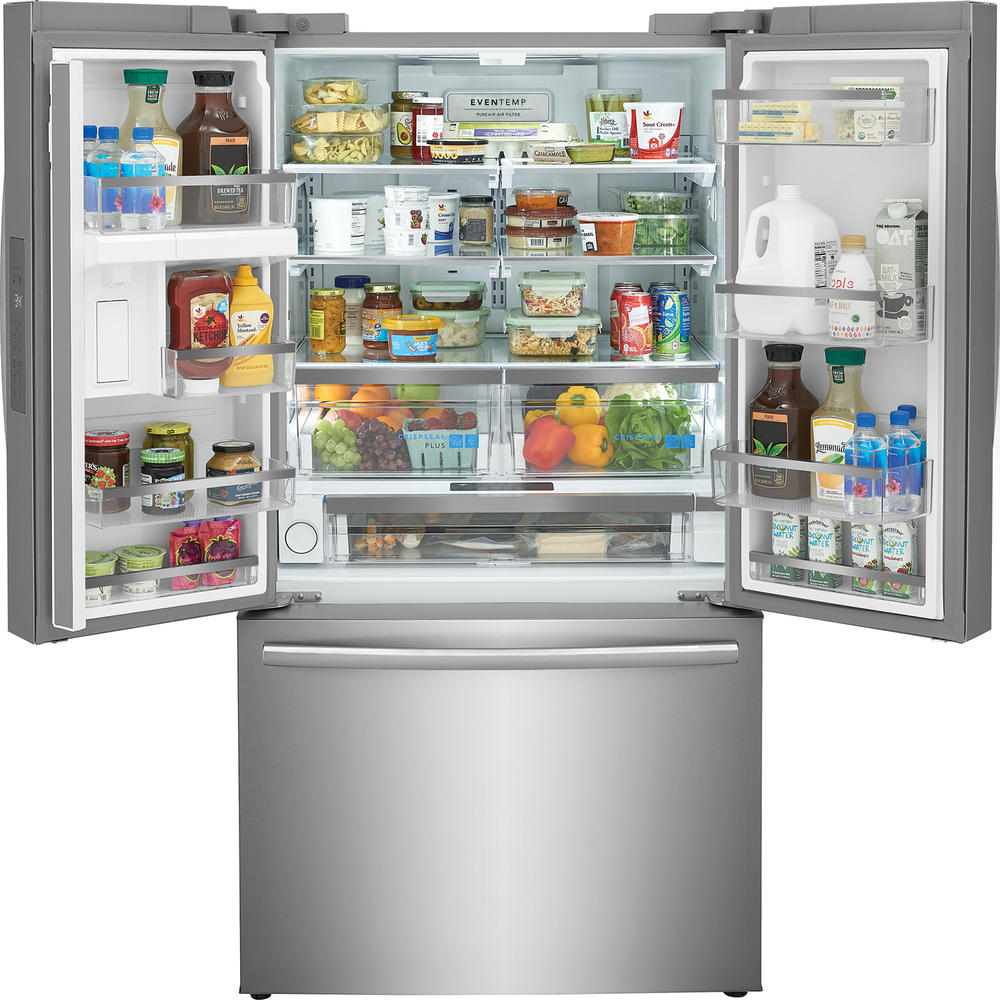 Frigidaire Gallery GRFG2353AF  23.3 cu. ft. Counter-Depth French Door Refrigerator &#8211; Smudge-Proof&#174; Stainless Steel