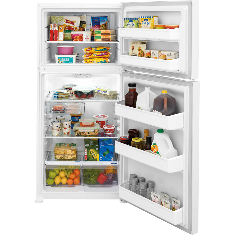 Frigidaire FFTR1835VW 18.3 cu. ft. Top Freezer Refrigerator – White