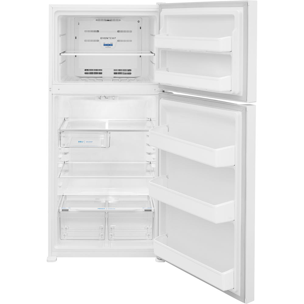 Frigidaire FFTR1835VW  18.3 cu. ft. Top Freezer Refrigerator &#8211; White