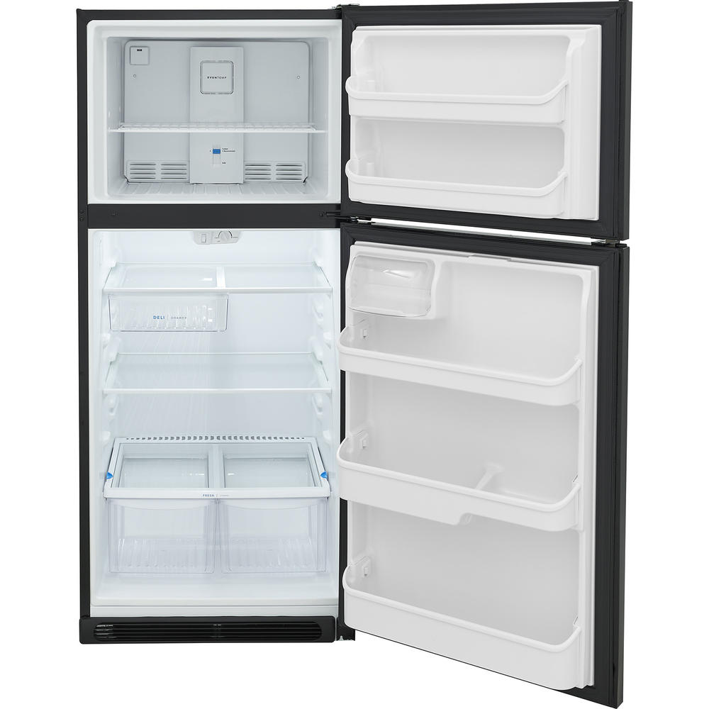 Frigidaire FRTD2021AB  20.5 Cu. Ft. Top Freezer Refrigerator &#8211; Black