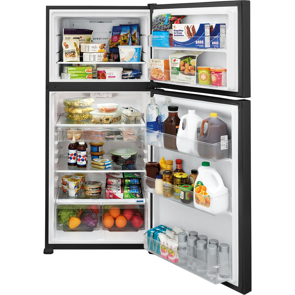 Frigidaire FFHT2045VB  20.0 cu. ft. Top Freezer Refrigerator &#8211; Black