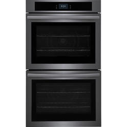Frigidaire FCWD3027AD  30'' Double Electric Wall Oven with Fan Convection &#8211; Black Stainless Steel