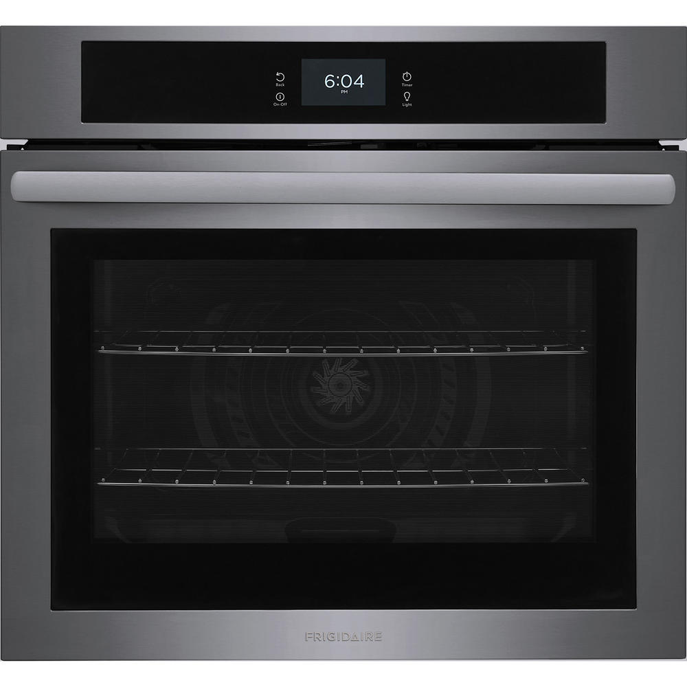 Frigidaire FCWS3027AD  30'' Single Electric Wall Oven with Fan Convection - Black Stainless Steel