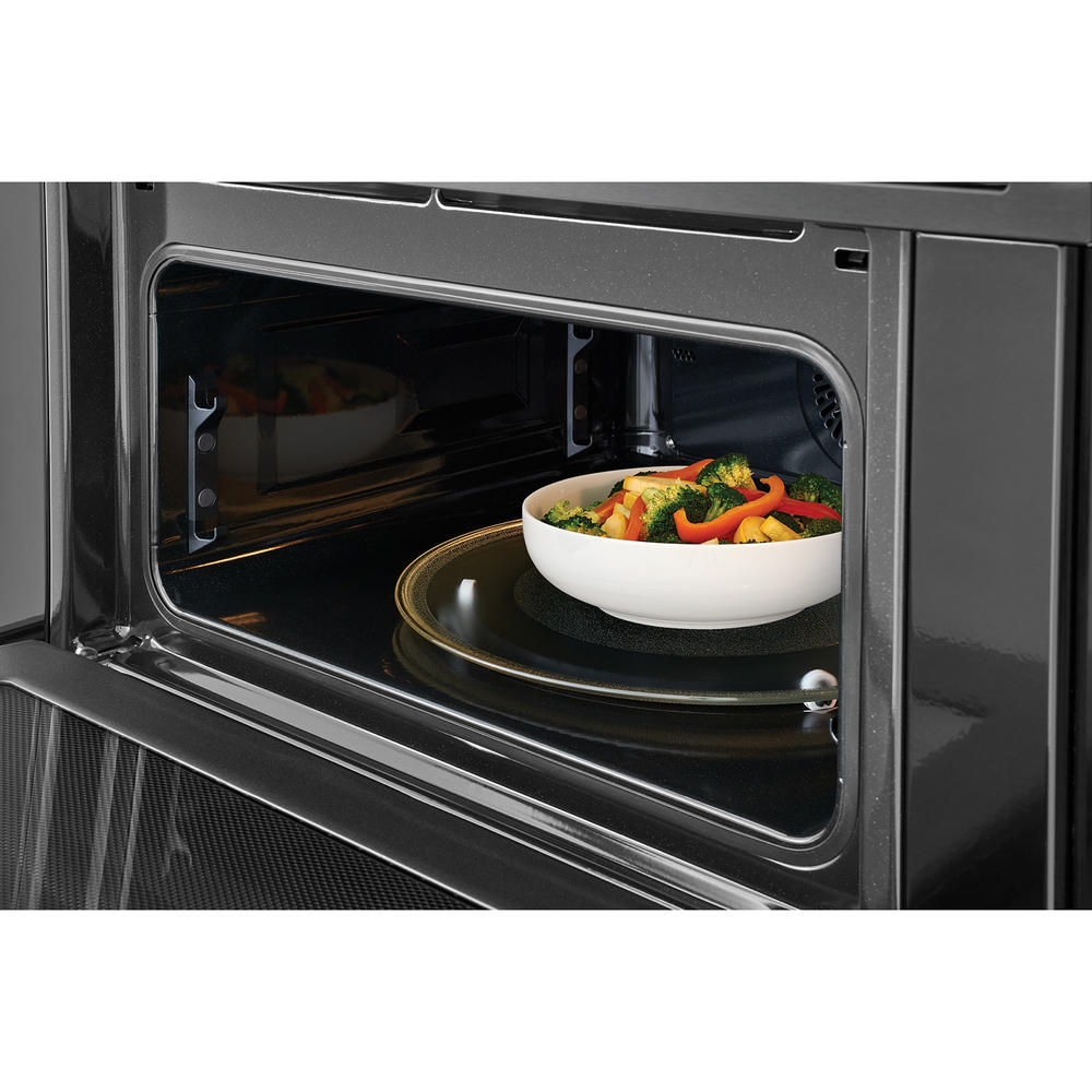 Frigidaire Gallery GCWM3067AD  30'' Wall Oven & Microwave Combination &#8211; Smudge-Proof&#174; Black Stainless Steel