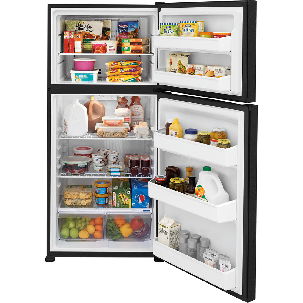 Frigidaire FFHT1814WB  18.3 cu. ft. Top Freezer Refrigerator &#8211; Black