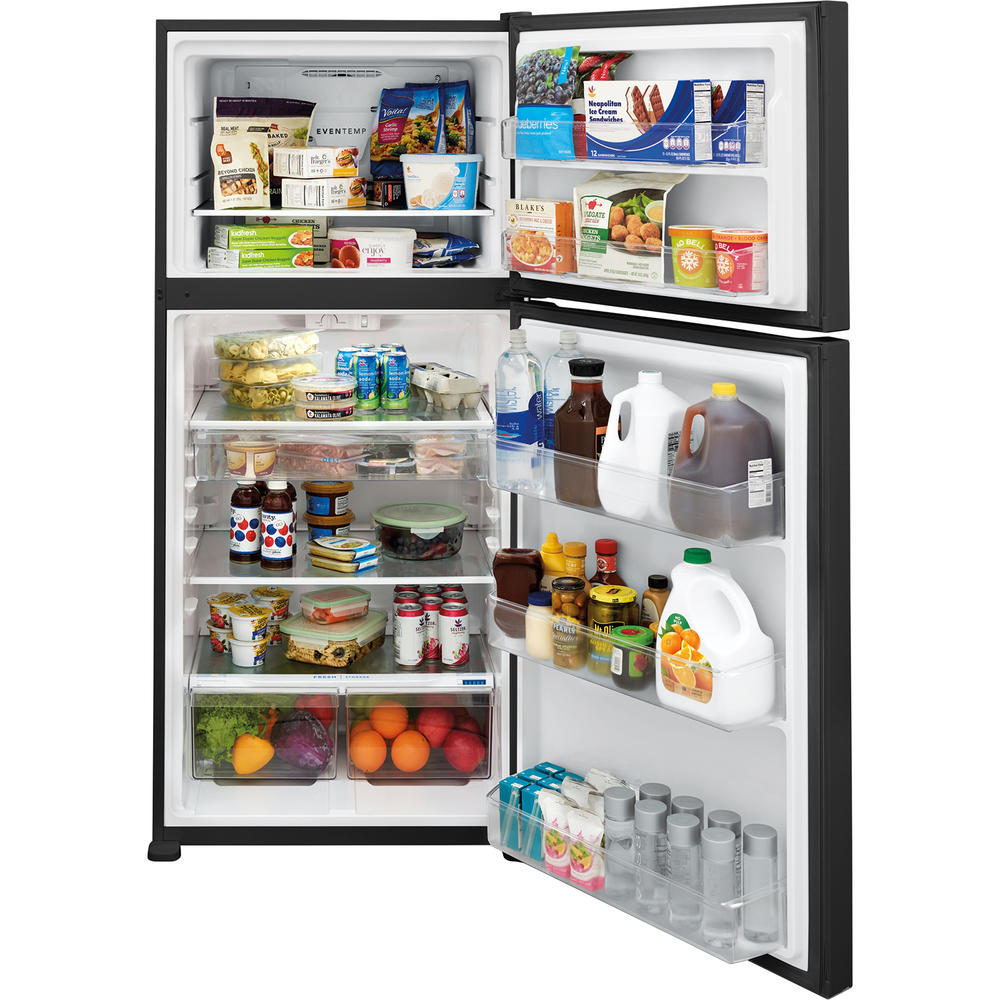 Frigidaire FFTR2045VB  20.0 cu. ft. Top Freezer Refrigerator &#8211; Black