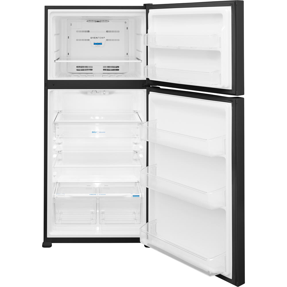 Frigidaire FFTR2045VB 20.0 cu. ft. Top Freezer Refrigerator Black