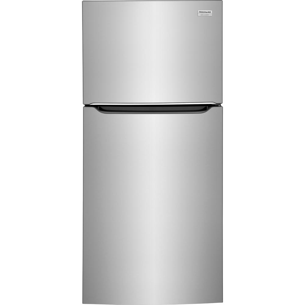 Frigidaire Gallery FGHT2055VF  20.0 cu. ft. Top Freezer Refrigerator &#8211; Smudge-Proof&#174; Stainless Steel