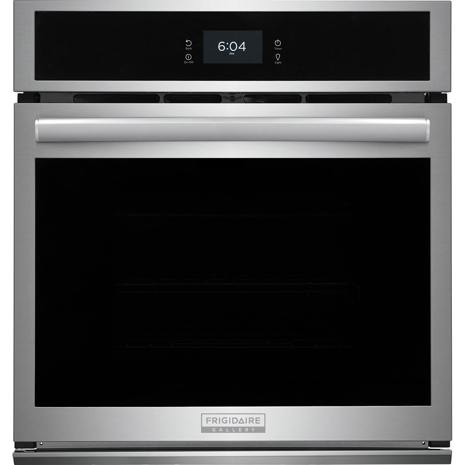 Frigidaire Gallery GCWS2767AF Single Electric Wall Oven with Total ConvectionSmudgeProof  Stainless Steel 27