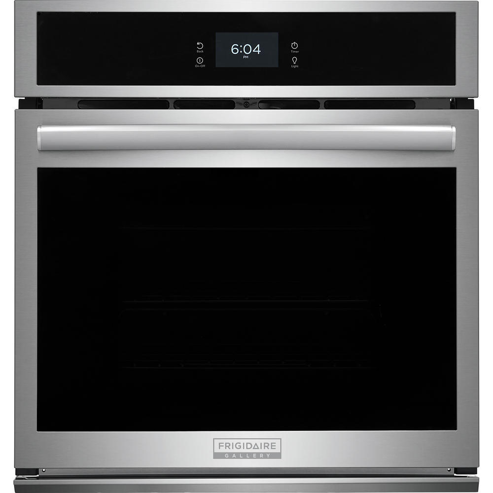 Frigidaire Gallery GCWS2767AF  27'' Single Electric Wall Oven with Total Convection &#8211; Smudge-Proof&#174; Stainless Steel