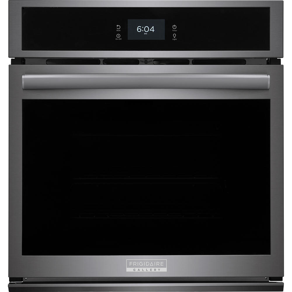 Frigidaire Gallery GCWS2767AD  27'' Single Electric Wall Oven with Total Convection - Smudge-Proof® Black Stainless Steel