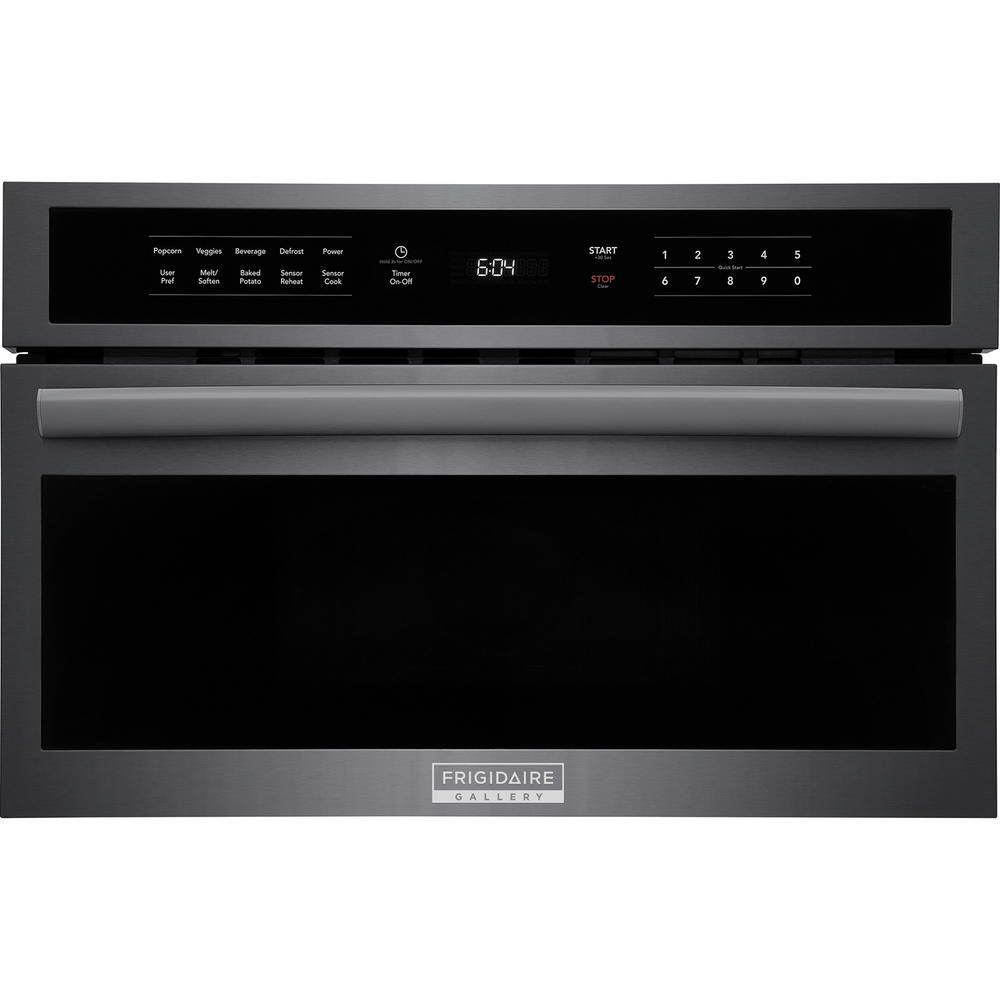 Frigidaire Gallery GMBD3068AD  30'' Built-In Microwave Oven with Drop-Down Door - Smudge-Proof® Black Stainless Steel