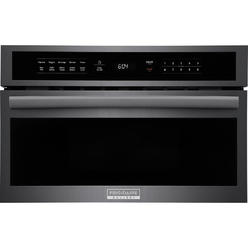 Frigidaire Gallery GMBD3068AD  30'' Built-In Microwave Oven with Drop-Down Door &#8211; Smudge-Proof&#174; Black Stainless Steel