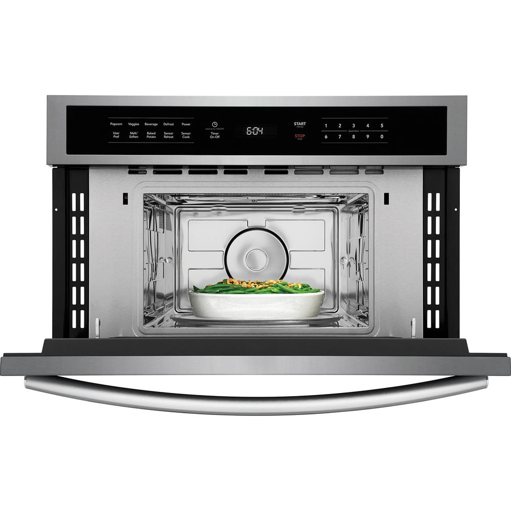 Frigidaire Gallery GMBD3068AF  30'' Built-In Microwave Oven with Drop-Down Door &#8211; Smudge-Proof&#174; Stainless Steel