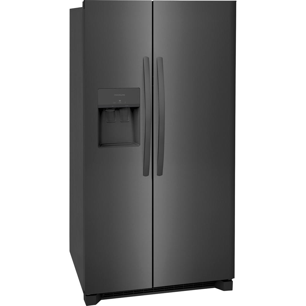 Frigidaire FRSS2623AD 25.6 cu. ft. Side-by-Side Refrigerator &#8211; Black Stainless Steel