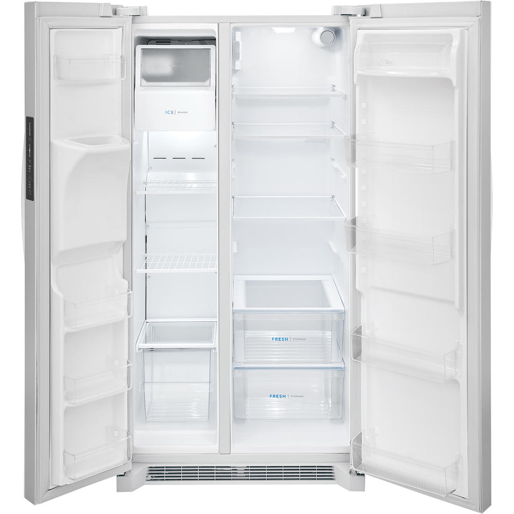 Frigidaire FRSS2623AW 25.6 cu. ft. SidebySide Refrigerator White