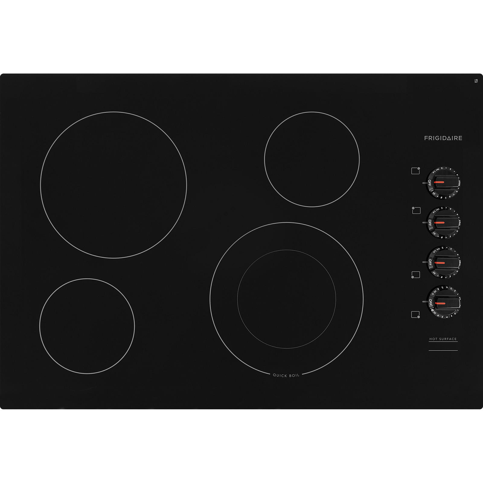 Frigidaire FFEC3025UB 30'' Electric Cooktop Black