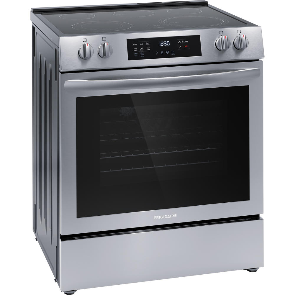 Frigidaire FCFE3083AS 30" Front Control Electric Slide-in Range - Stainless Steel