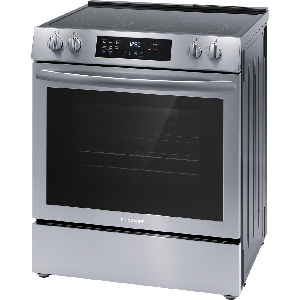 Frigidaire FCFE3083AS 30" Front Control Electric Slide-in Range - Stainless Steel