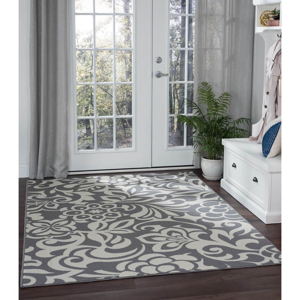 Tayse Rugs Garden City Tahari Floral Area Rug 7'10'' x 10'3''