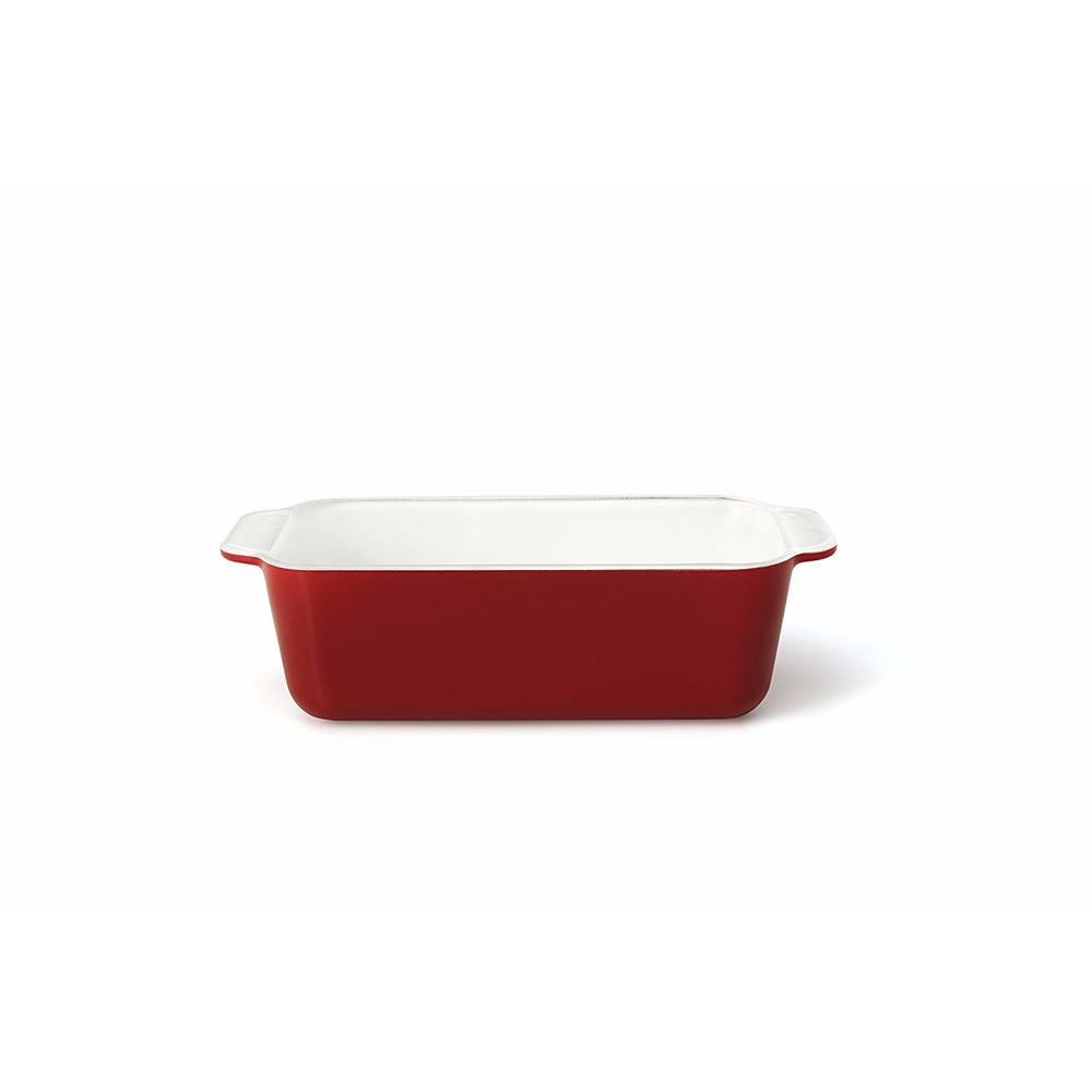Creo SmartGlass Cookware, 8.5 inch Loaf Pan, Shanghai Red