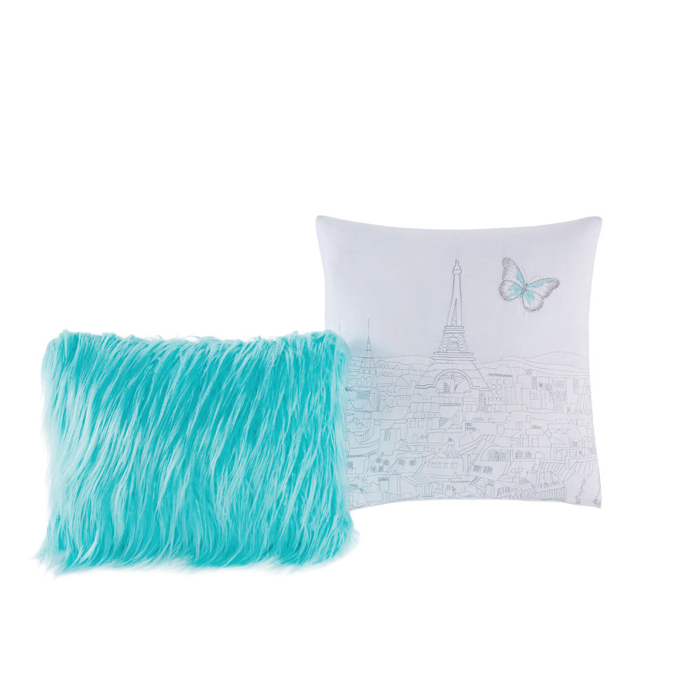 VCNY Home When in Paris 5pc Reversible Comforter Set